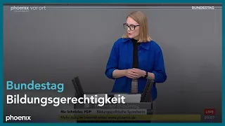 Bundestagsdebatte zur Bildungsgerechtigkeit am 11.04.24