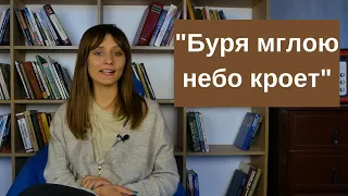 "Буря мглою небо кроет". Текст и анализ стиха Александра С. Пушкина