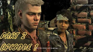 THE WALKING DEAD Season 4 EPISODE 1 PART 2 GAMEPLAY WALKTHROUGH