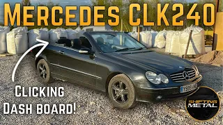 I bought this Mercedes CLK240 for £1000 but it’s got one REALLY ANNOYING FAULT!