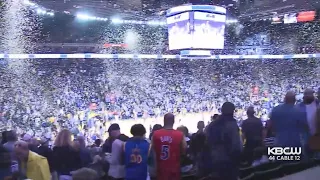 Bittersweet Goodbye; Warriors Fans Cheer In Last Regular Season Game In Oakland