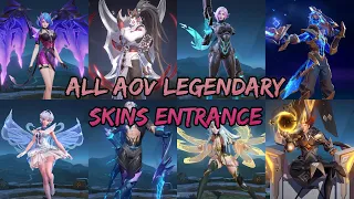 ALL AOV LEGENDARY SKINS ENTRANCE 2022