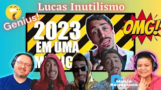 Who is  Lucas Inutilismo? "2023 Em Uma MÚSICA" | Couples Reaction!