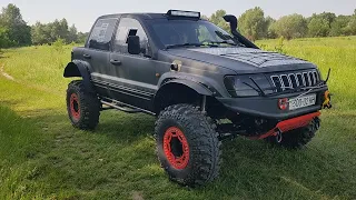 Спорт-прототип из Jeep Grand Cherokee(WJ) 4,7 V8 ВСТРЕЧА НА ДЕСНЕ 2020 Ч 1