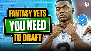 6 FAVORITE Fantasy Football Veterans