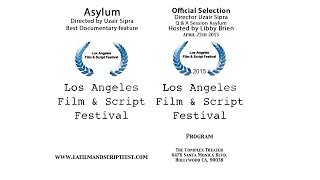 Asylum Wins The Best Documentary Feature of the year 2015 Award Hollywood