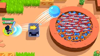 *300 IQ* BIBI vs 100 PRIMOS! (Brawl Stars Fails & Epic Wins! #152)