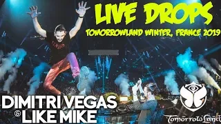 Dimitri Vegas & Like Mike DROPS ONLY @Tomorrowland Winter, France 2019