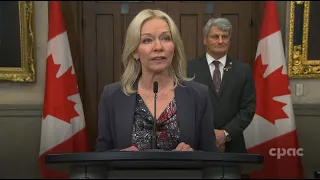 Budget 2022 – Reaction from the Conservative Party as leader Candice Bergen speaks with reporters