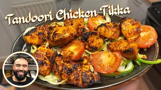 HOW TO MAKE TANDOORI CHICKEN TIKKA WITHOUT THE TANDOORI OVEN | MY SECRET RECIPE GIVEN AWAY!