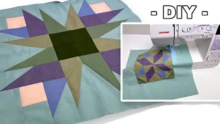 Making a masterpiece from leftover fabric - Amazing patchwork
