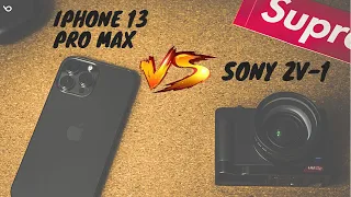 Which Is BETTER For VIDEO? iPhone 13 Pro Max VS Sony ZV-1 | You'll Be SHOCKED...