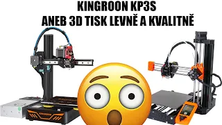 3D tiskárna Kingroon Kp3s - Levný a skvělý čínský Průša Mini za skoro 3000Kč