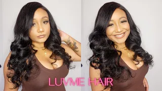 PartingMax Glueless Loose Body Wave 7x6 Closure Ready To Go Wig | Luvme Hair Review