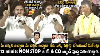 Pawan Kalyan Strong Reply To Ys Jagan And Co Batch Comments On His Marriages | Telugu Cinema Brother