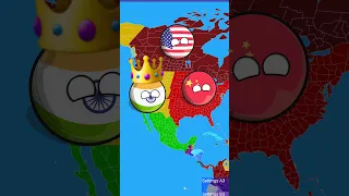 China🇨🇳 VS America🇺🇲😱😡😱🥶😱😱😰😰🥶||WW3 in nutshell😰😡😱😱||#viral #countryballs #shorts