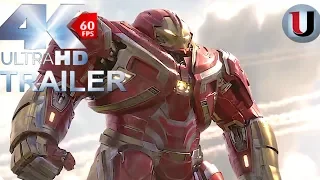 AVENGERS: INFINITY WAR All Trailers 2018 Marvel Movie (4K HD)