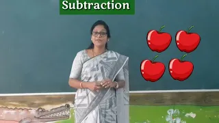 Subtraction for UKG / Learn the subtraction in a very easy way / Diana's Classroom 🙂