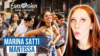 I REACTED TO MARINA SATTI - MANTISSA - GREECE EUROVISION 2024