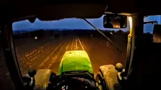 [GOPRO] Cab View | Préparation des terres à céréales 2018 | JOHN DEERE 6150 R | Kverneland