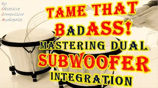 Advanced Multiple Subwoofer Control