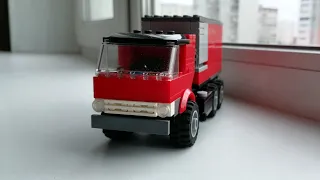 сборка кузова для КамАЗа 53213 из Lego