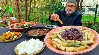 CABBAGE STUFFED: how to cook and make stuffed❓ traditional Turkish village life