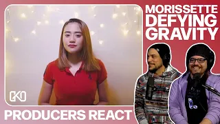 PRODUCERS REACT - Morissette Amon Defying Gravity Reaction