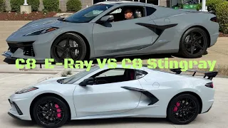 Is the E-ray worth getting over the C8 stingray corvette?