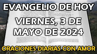 Evangelio de hoy Viernes, 3 de Mayo de 2024 - Fiesta de la Exaltación de la Santa Cruz