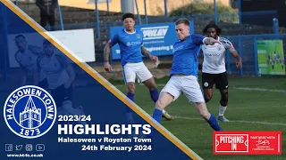 HIGHLIGHTS | Halesowen v Royston [24.02.24]