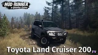 Spintires Mudrunner: Toyota Land Cruiser 200 [v.1.0]