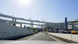 Yokohama to Tokyo [4K] Driving through Daikoku Futo (Pier) - JAPAN Drive 2021 (POV) Travel World
