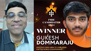 Vishy Anand's Exclusive Interview On Gukesh Winning The FIDE Candidates