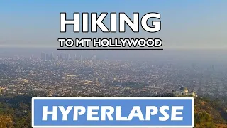 Hiking to Mt Hollywood - Griffith Park