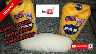 COMO HACER LA MASA DE EMPANADAS VENEZOLANAS SIN SECRETOS PASO A PASO🍘🍴777