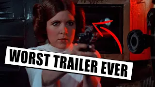 The Unbelievably AWFUL Star Wars Trailer (You've Probably Never Seen)