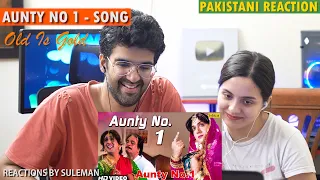Pakistani Couple Reacts To Aunty No.1 Video Song | Govinda , Kader Khan | Aunty No.1