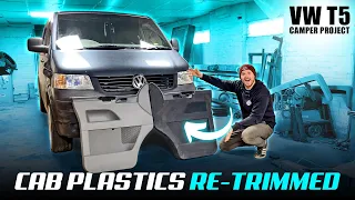 Re Trimming The Door Cards & Dash Plastics - VW T5 Camper Project