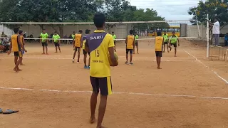 Throw Ball divisional match tamil nadu