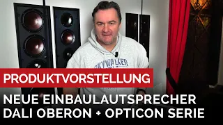 Neue DALI Einbaulautsprecher aus der OBERON und OPTICON Serie installiert