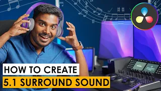 How to Export 5.1 surround sound in Davinci Resolve | Malayalam Tutorial | Ebin Vlogs