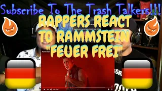 Rappers React To Rammstein "Feuer Frei"!!!