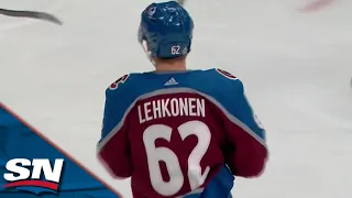Avalanche's Lehkonen Fires One Past Canadiens' Allen To Score Against Former Team