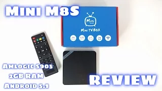 Mini M8S Tv Box REVIEW - Amlogic S905, 2GB RAM, Android 5.1