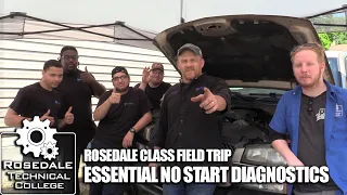 No Start No Crank Diagnostics - Field Trip With My Students @RosedaleTech