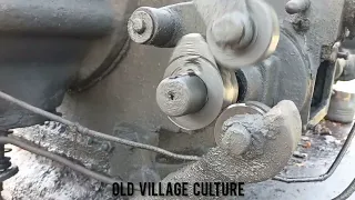 Old Diesel Engine Start Up Best Sounding Engine Working on Tubewell || Starting Desi Old Engine 35HP