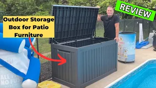 Outdoor Storage Box for Patio Furniture