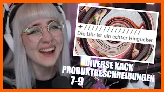 ES SOLL NIE WIEDER AUFHÖREN!😂 Diverse Kack Produktbeschreibungen 7-9 | Reaktion