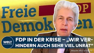 AMPEL-KRITIK: FDP fällt und fällt! Liberale kommen in Wähler-Umfrage nur noch auf vier Prozent